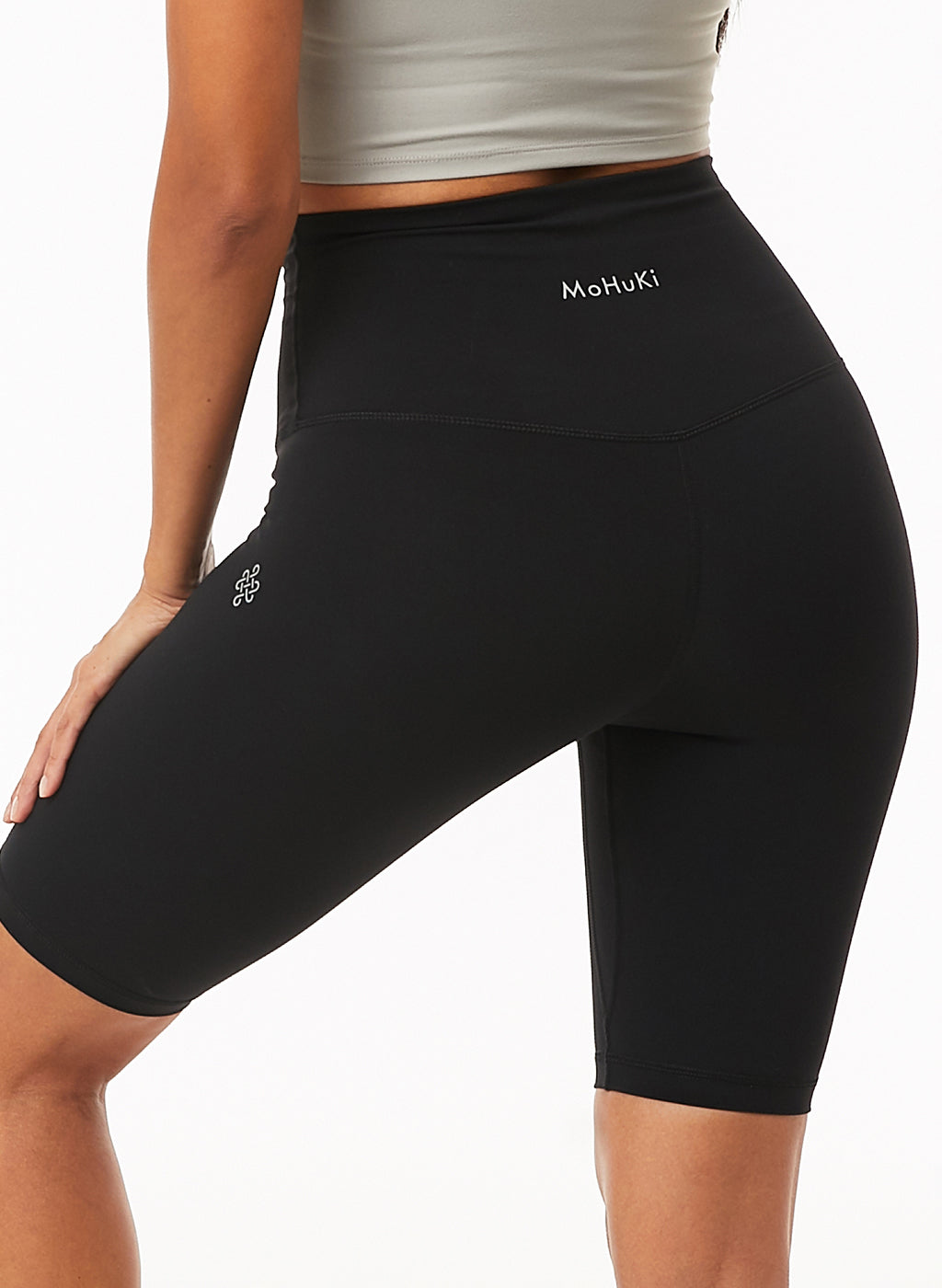 Billie Biker High Waist Short - Black