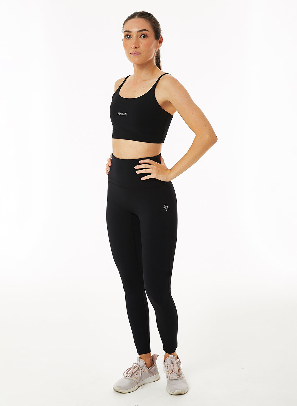 Lily High Waisted Legging - Black