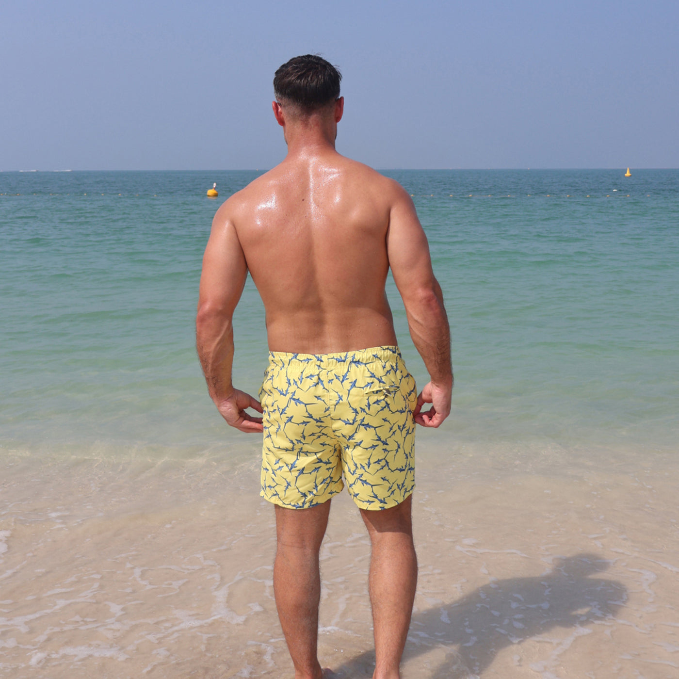 Board Shorts for Men 195 - Yellow