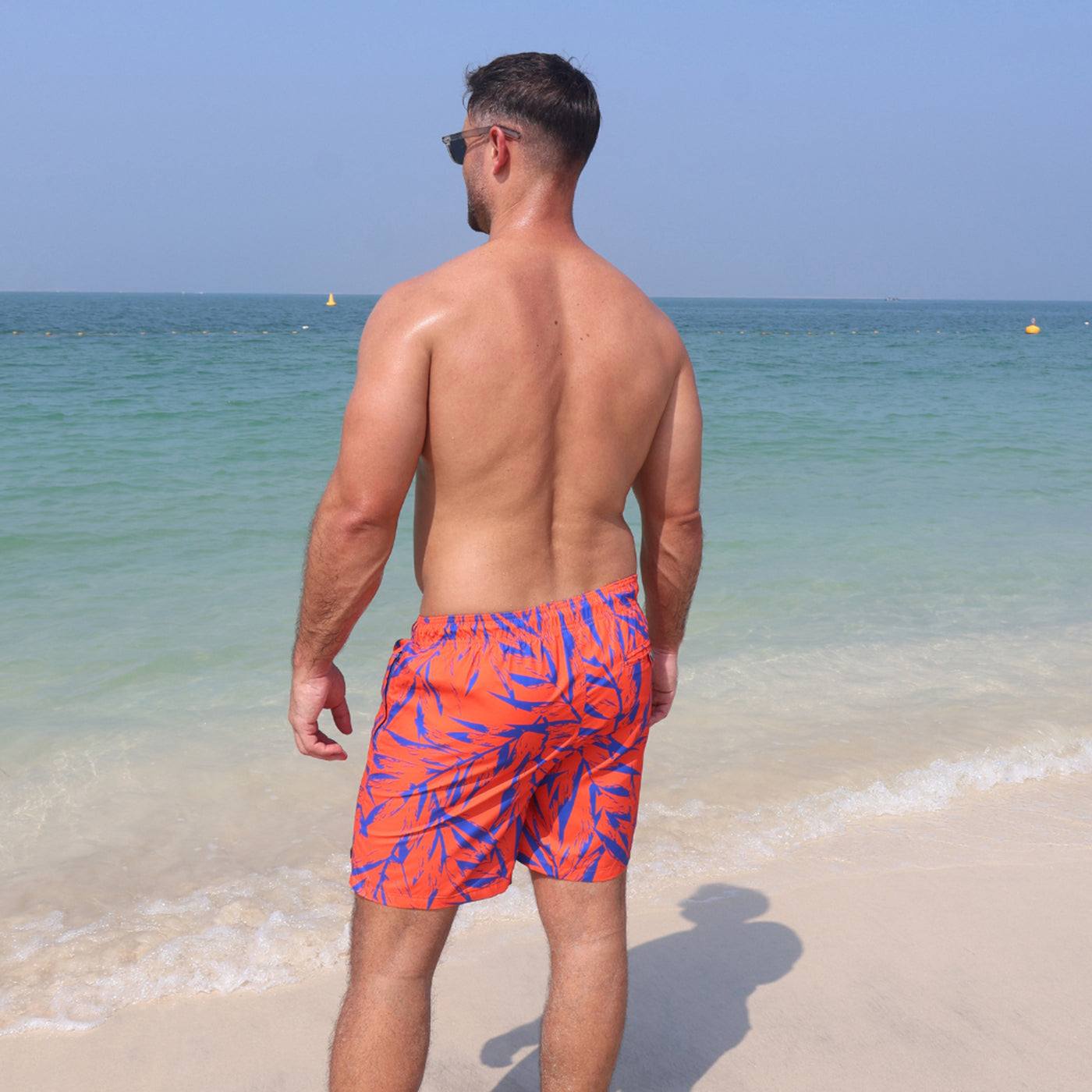 Board Shorts for Men 250 - Orange