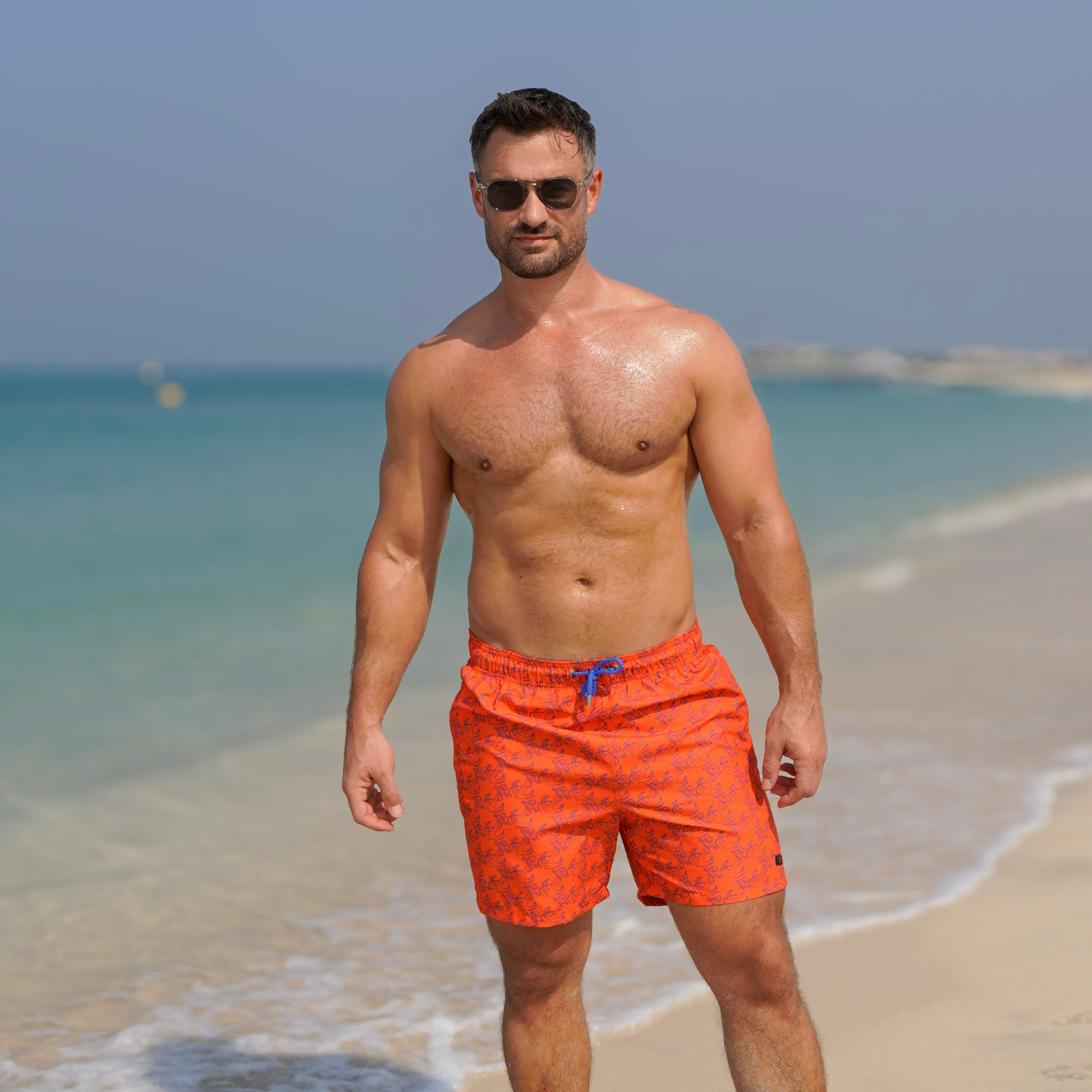 Board Shorts for Men 258 - Orange