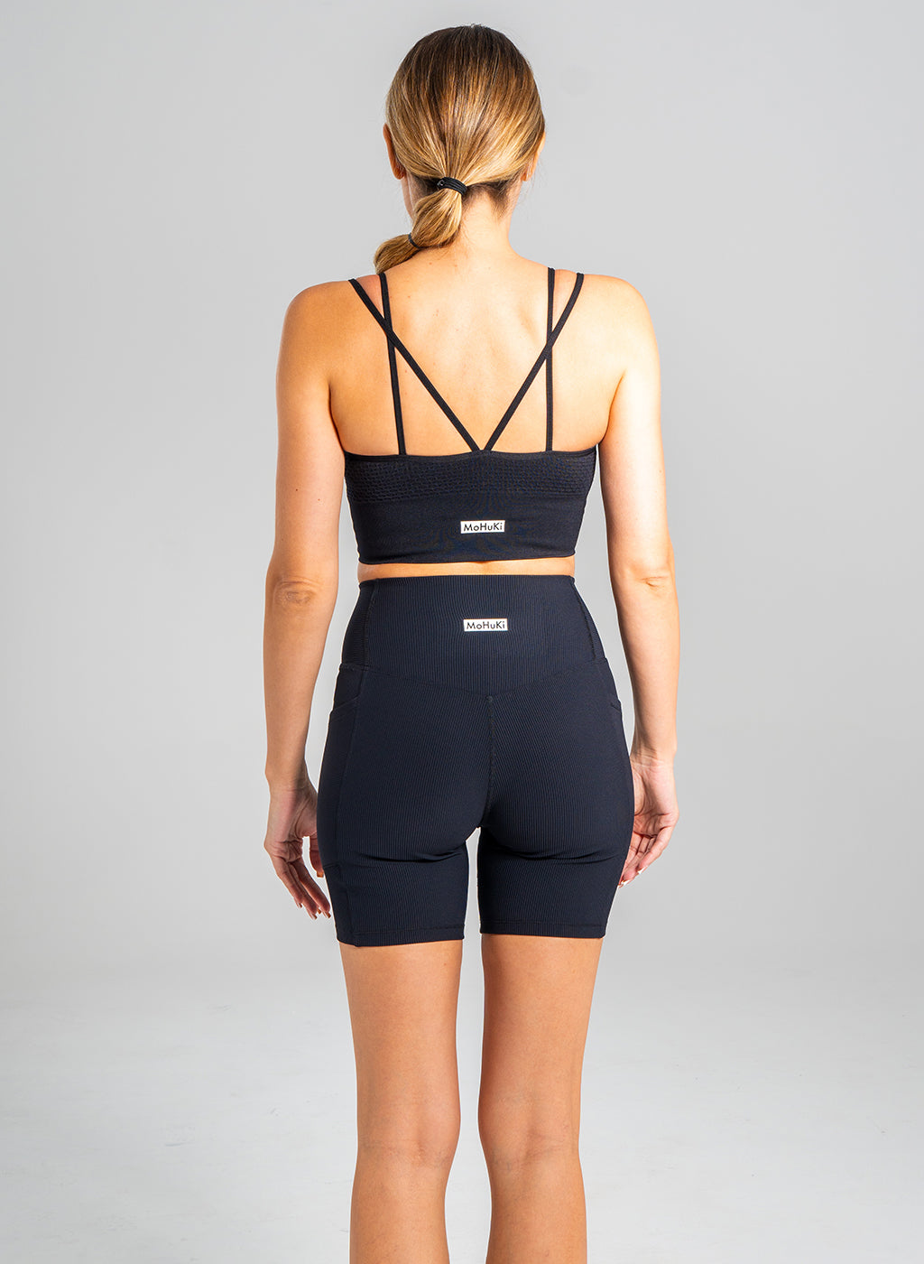Eve V Waist Shorts - Black