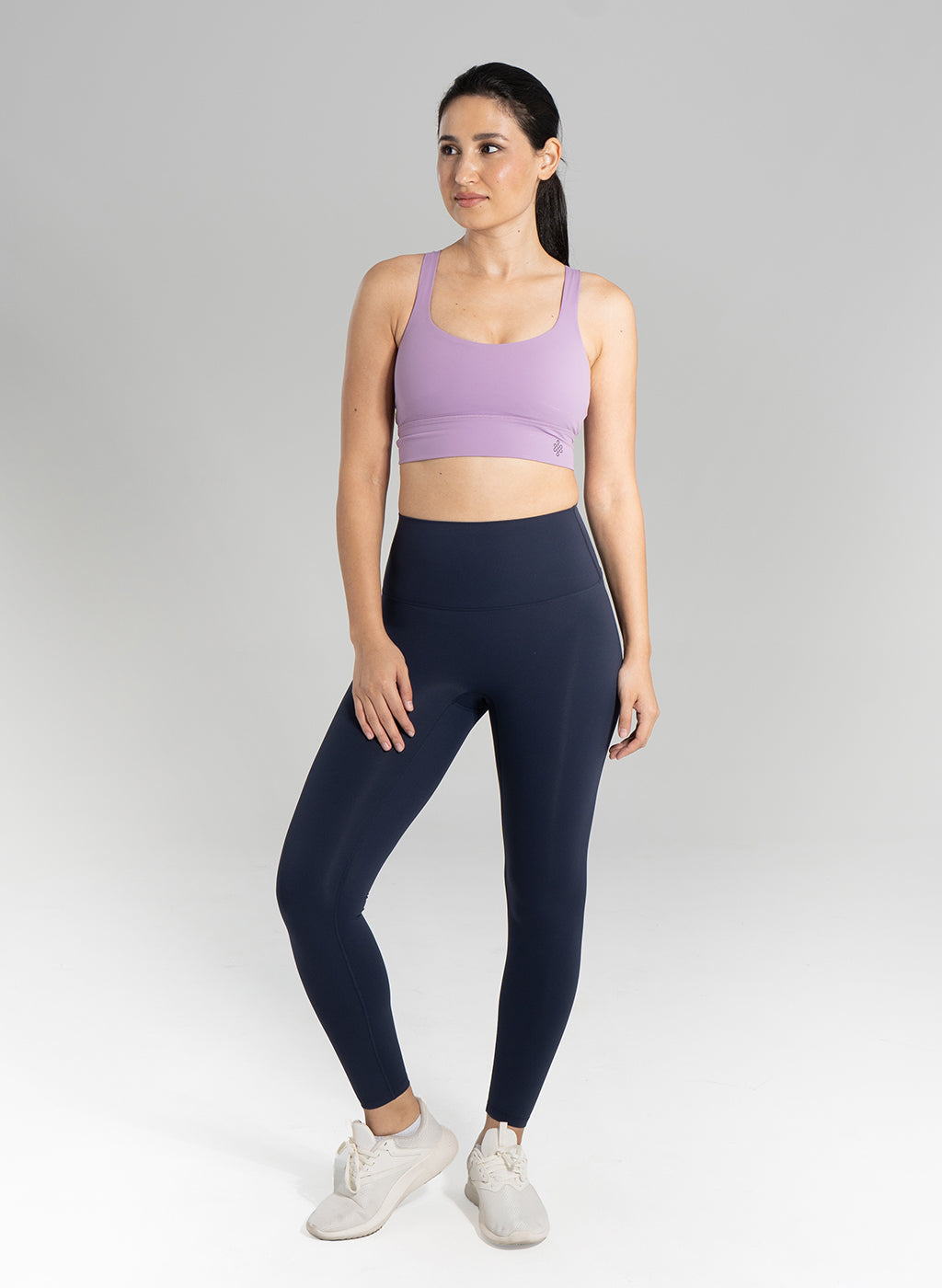 Gia High Waisted Leggings - Dark Blue