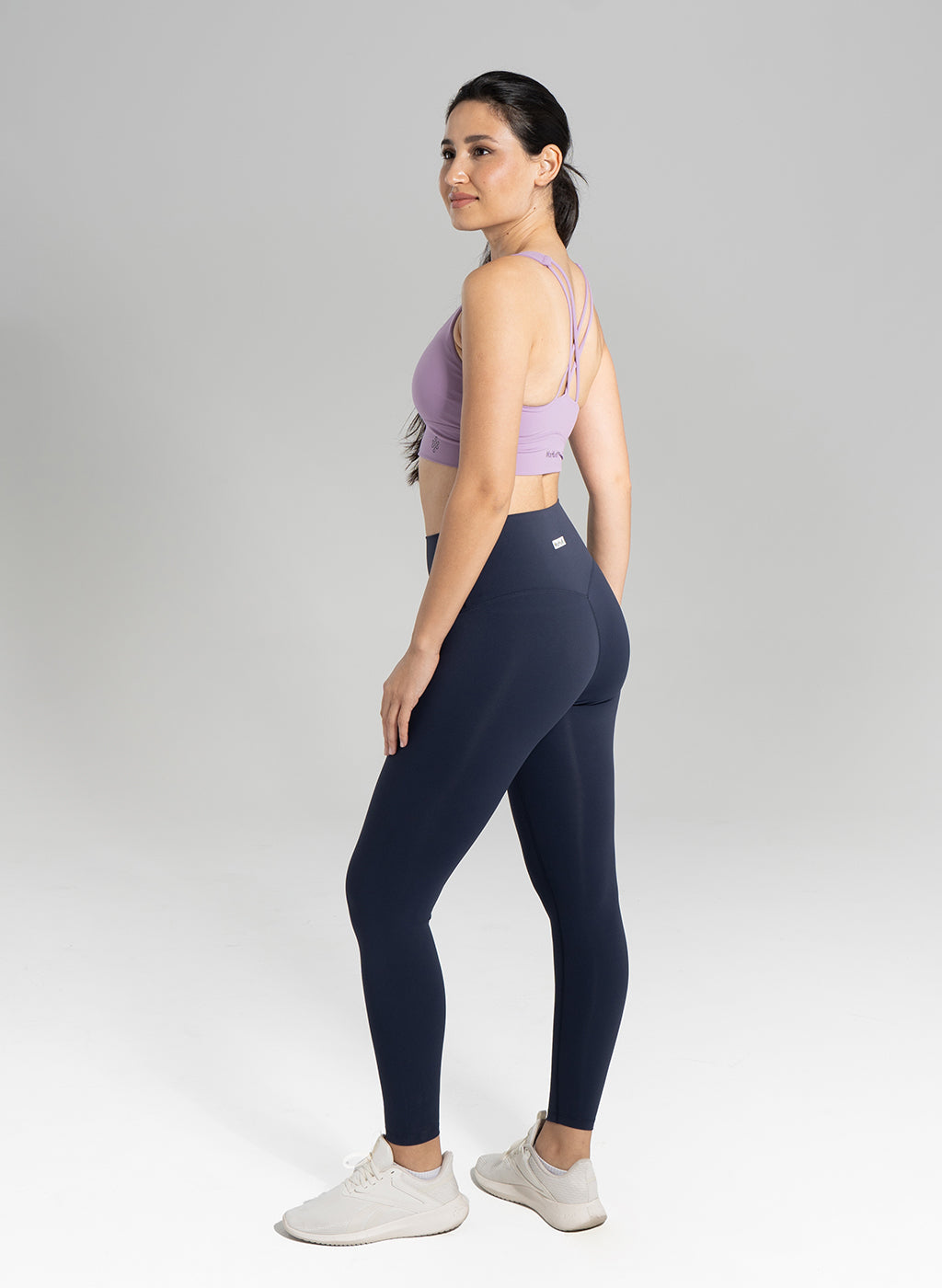 Gia High Waisted Leggings - Dark Blue
