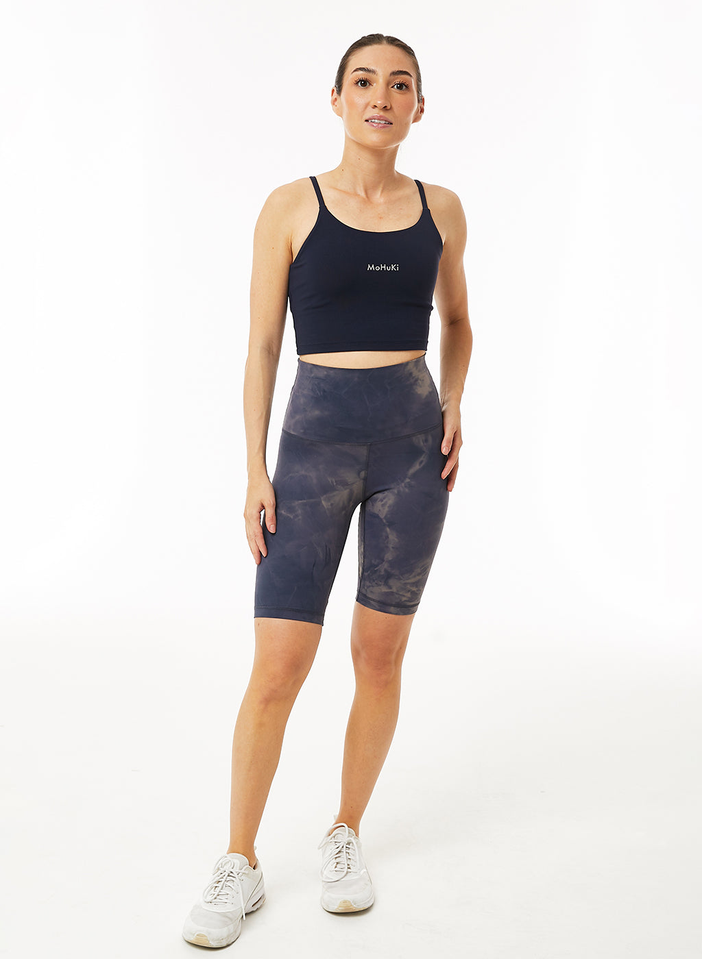 Billie Biker High Waist Short - Ink Blue