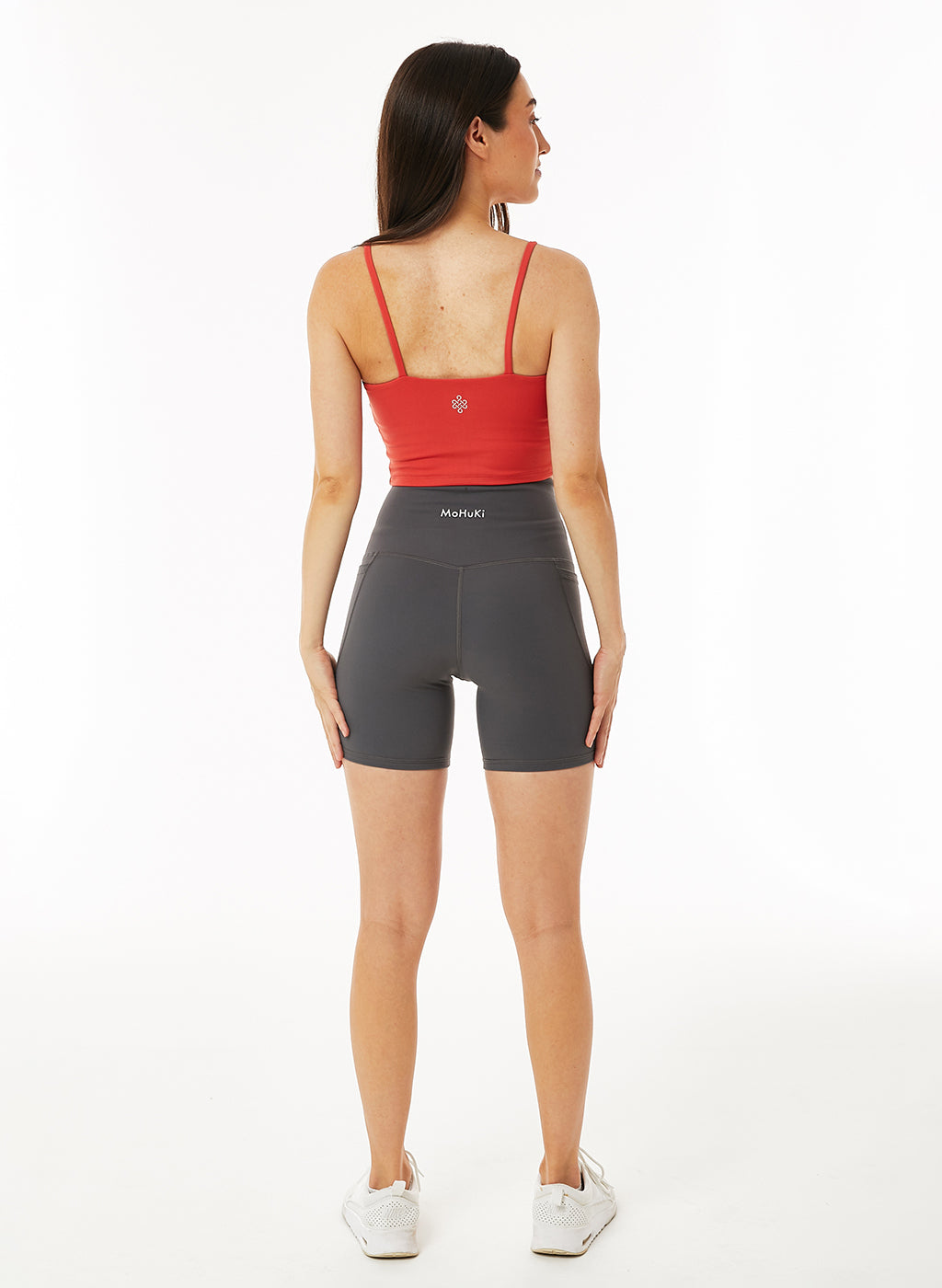 Olivia Side Pocket Shorts - Ink Grey