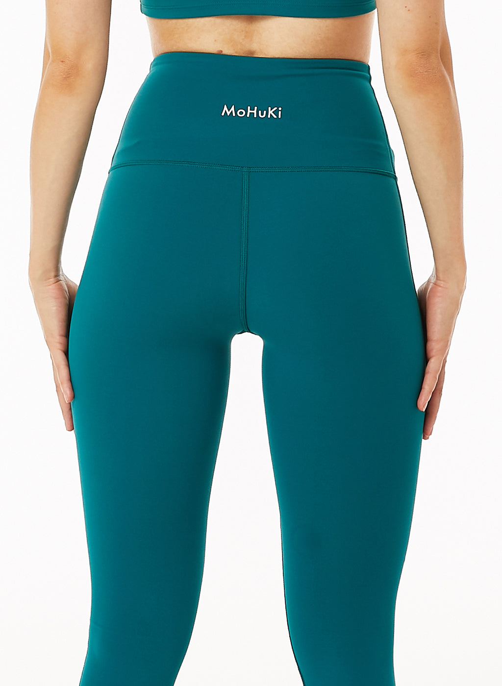 Lily High Waisted Legging - Lake Green