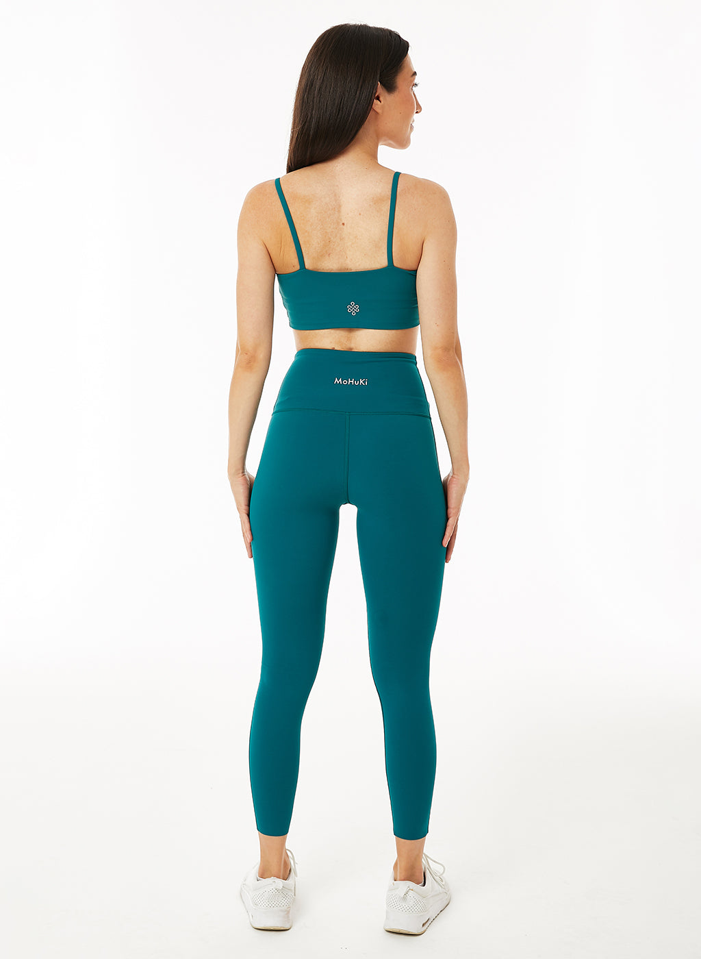Lily High Waisted Legging - Lake Green