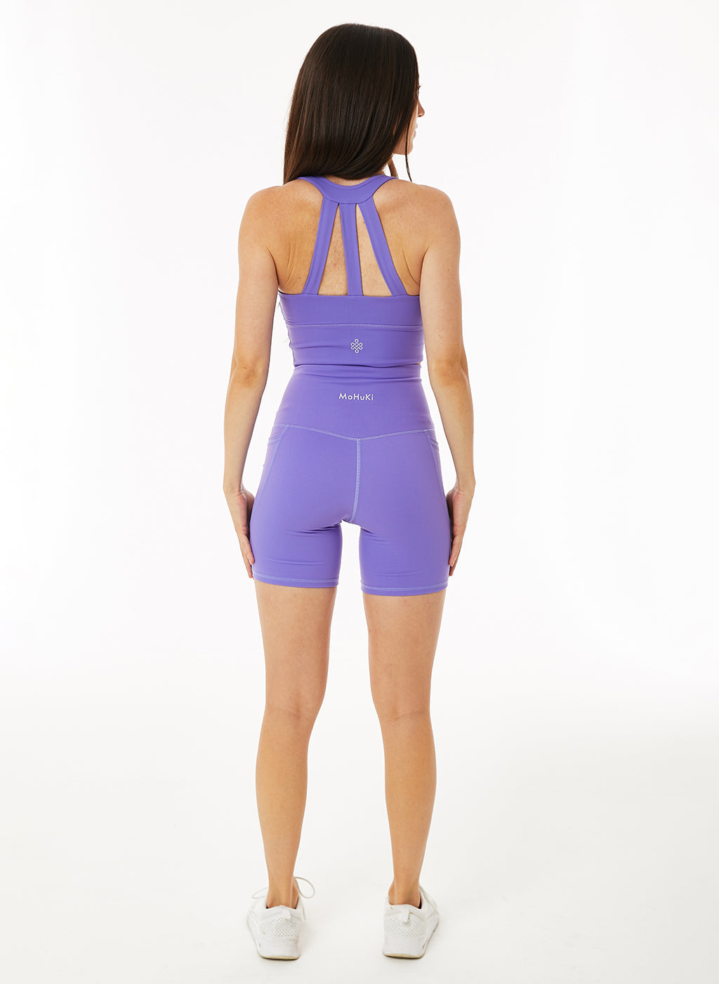 Olivia Side Pocket Shorts - Lavender