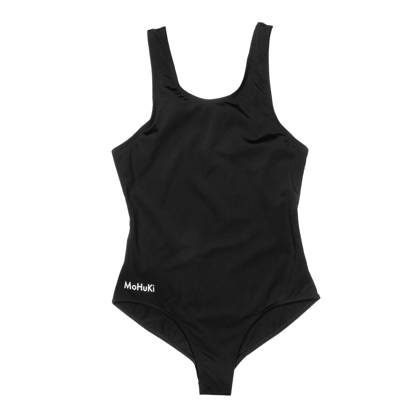 Girls Performance Racer Back Swimsuit – Black