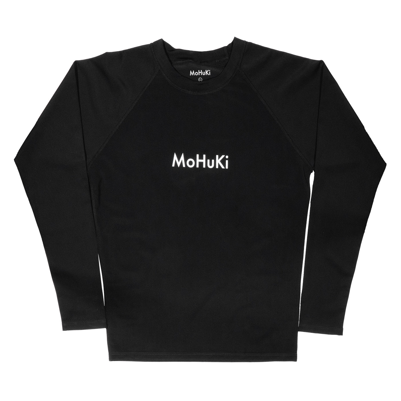 Mens Rashguard Sun Protectant Long Sleeve – Black