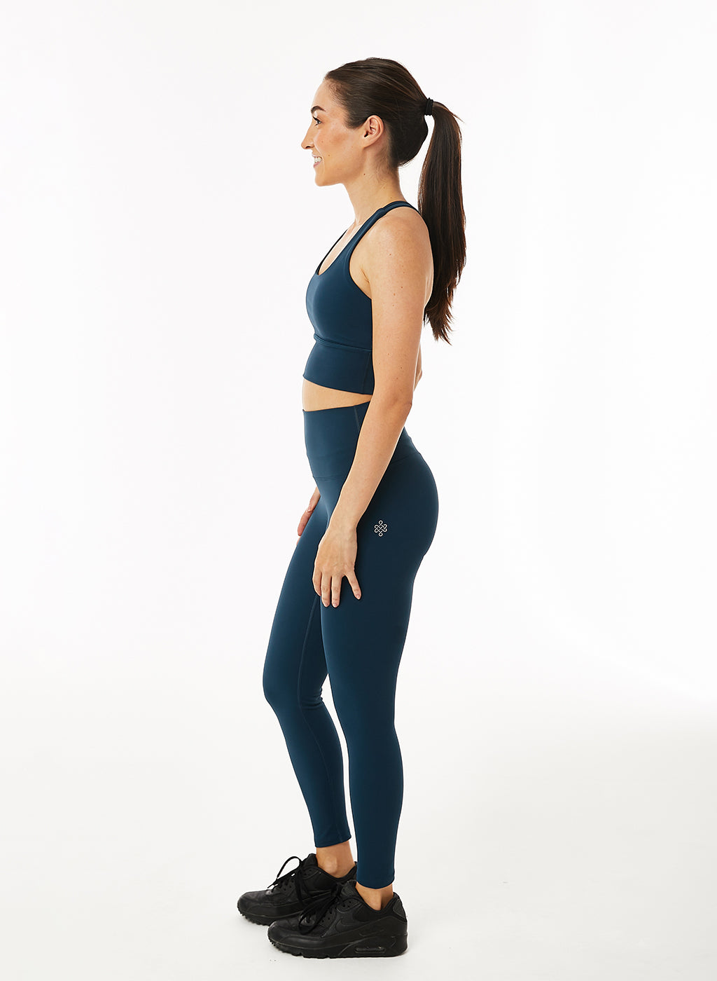 Olivia High Waisted Legging - Midnight Blue