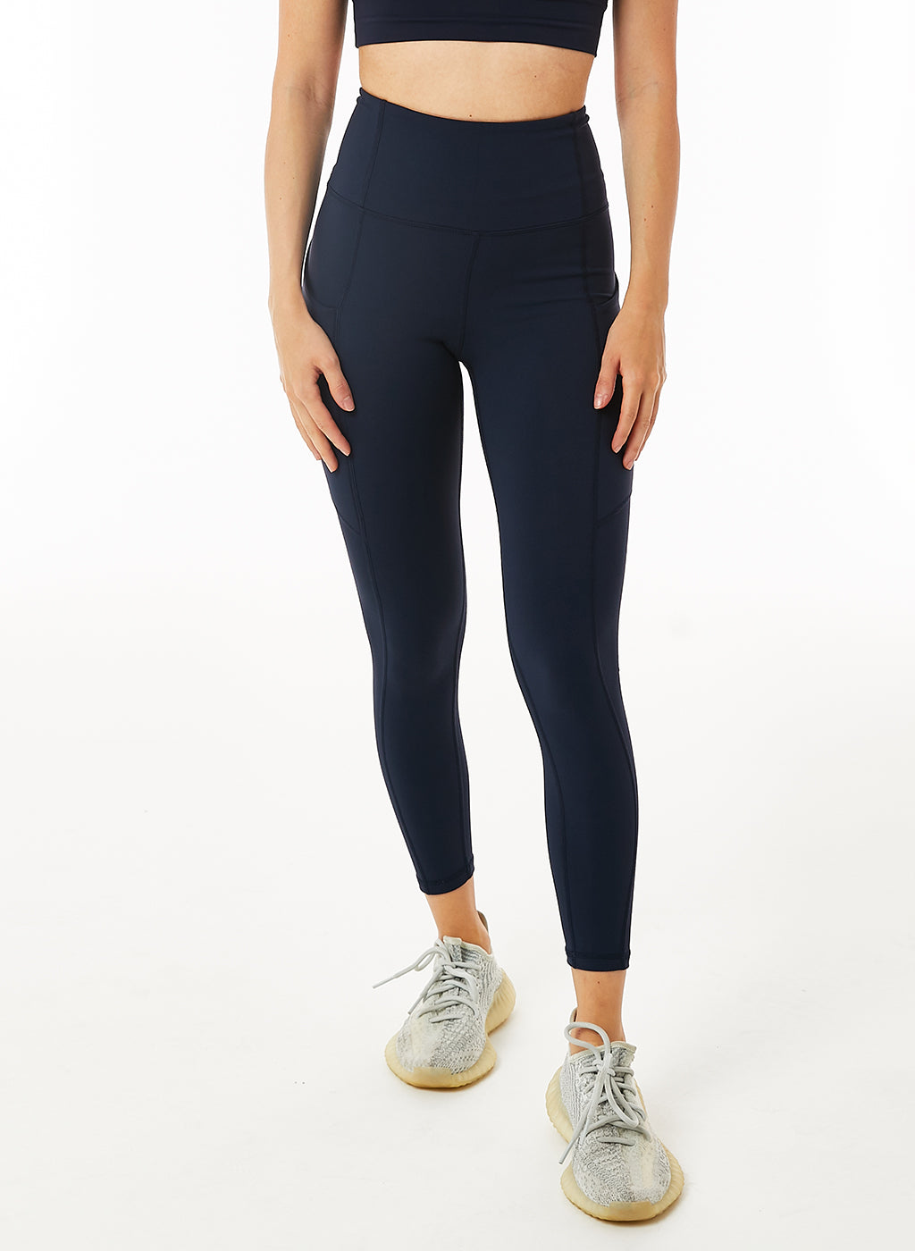 Laura Side Pocket Legging - Navy