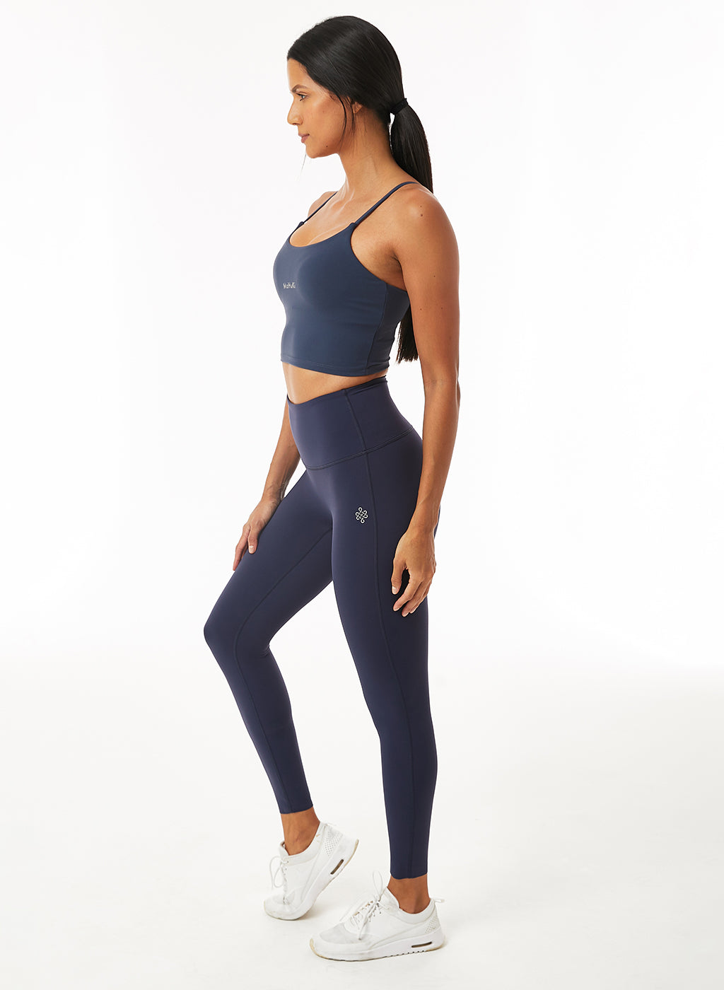 Lily High Waisted Legging - Navy