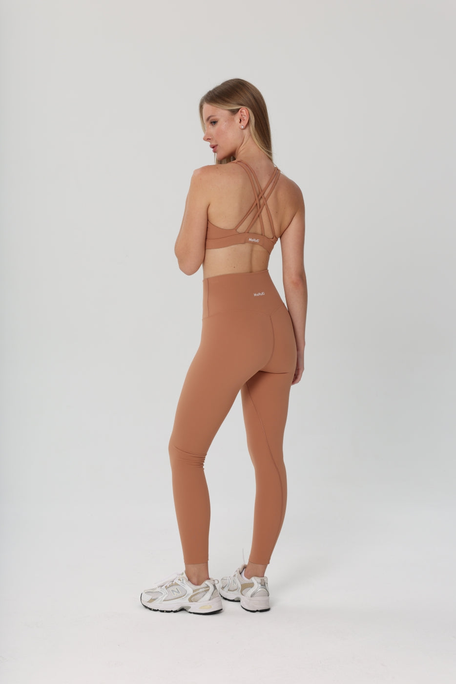 Olivia High Waisted Legging - Light Brown