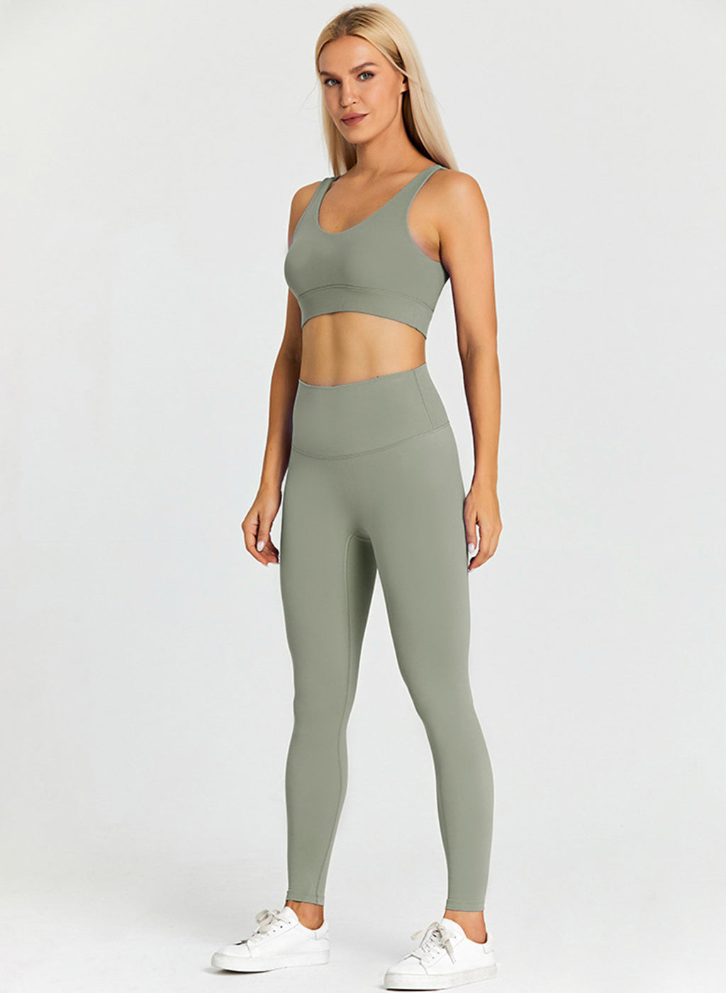 Olivia Performance Bra - Stone