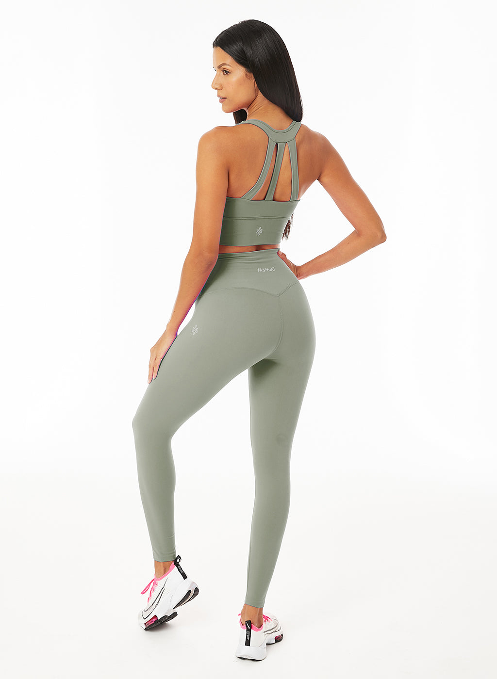 Olivia High Waisted Legging - Stone
