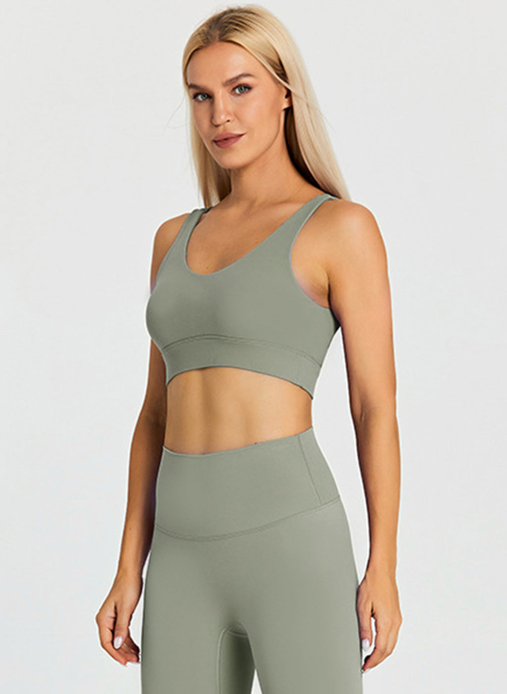 Olivia Performance Bra - Stone
