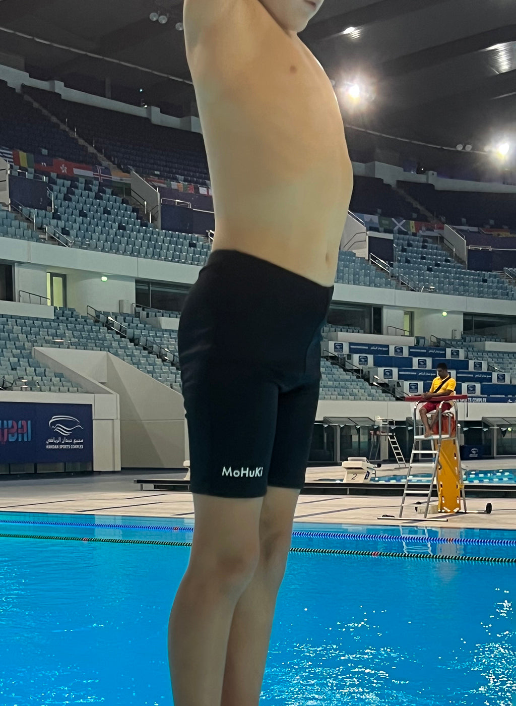 Boys Performance Jammers – Black