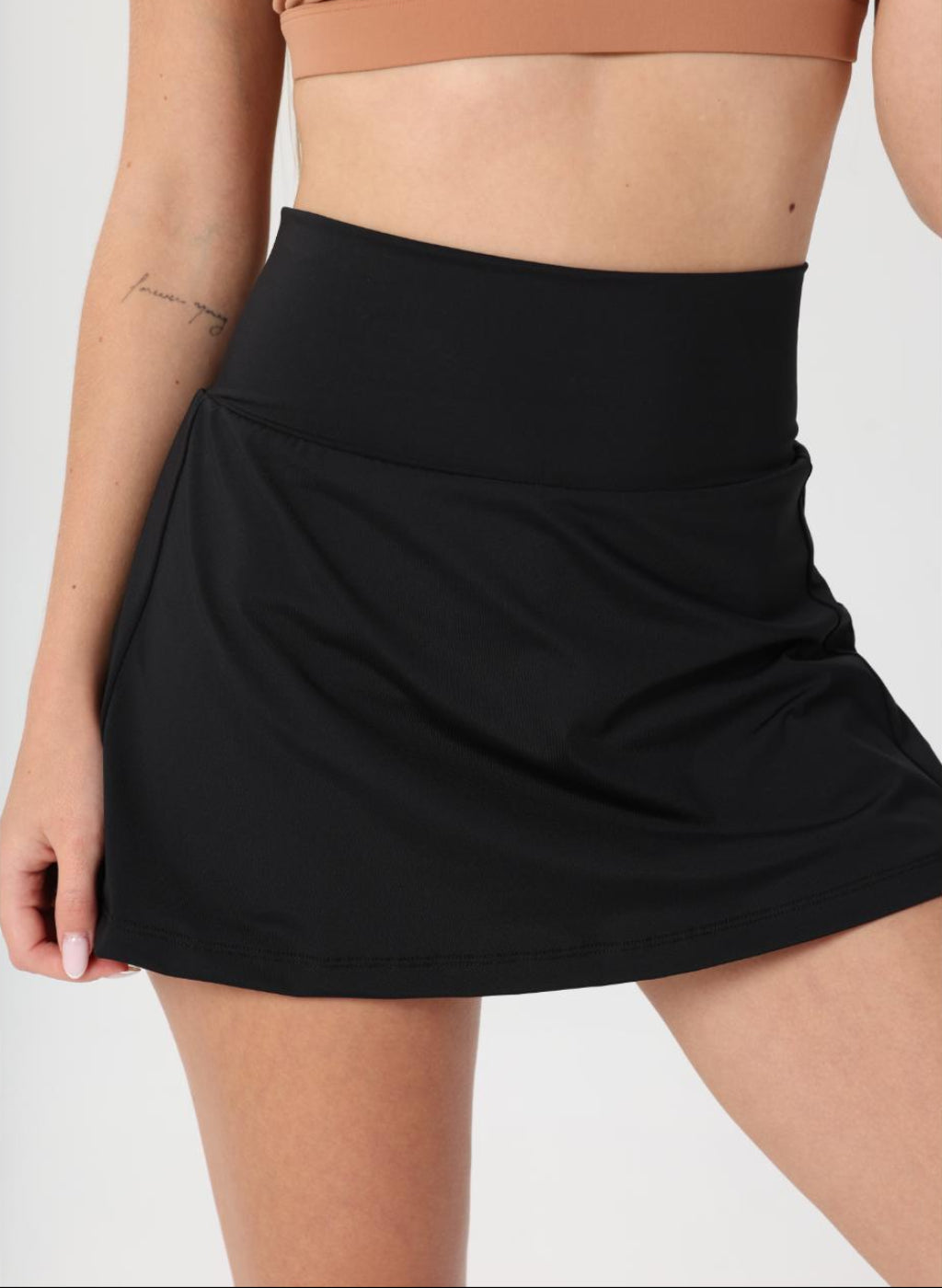 Mira Mini Skirt - Black