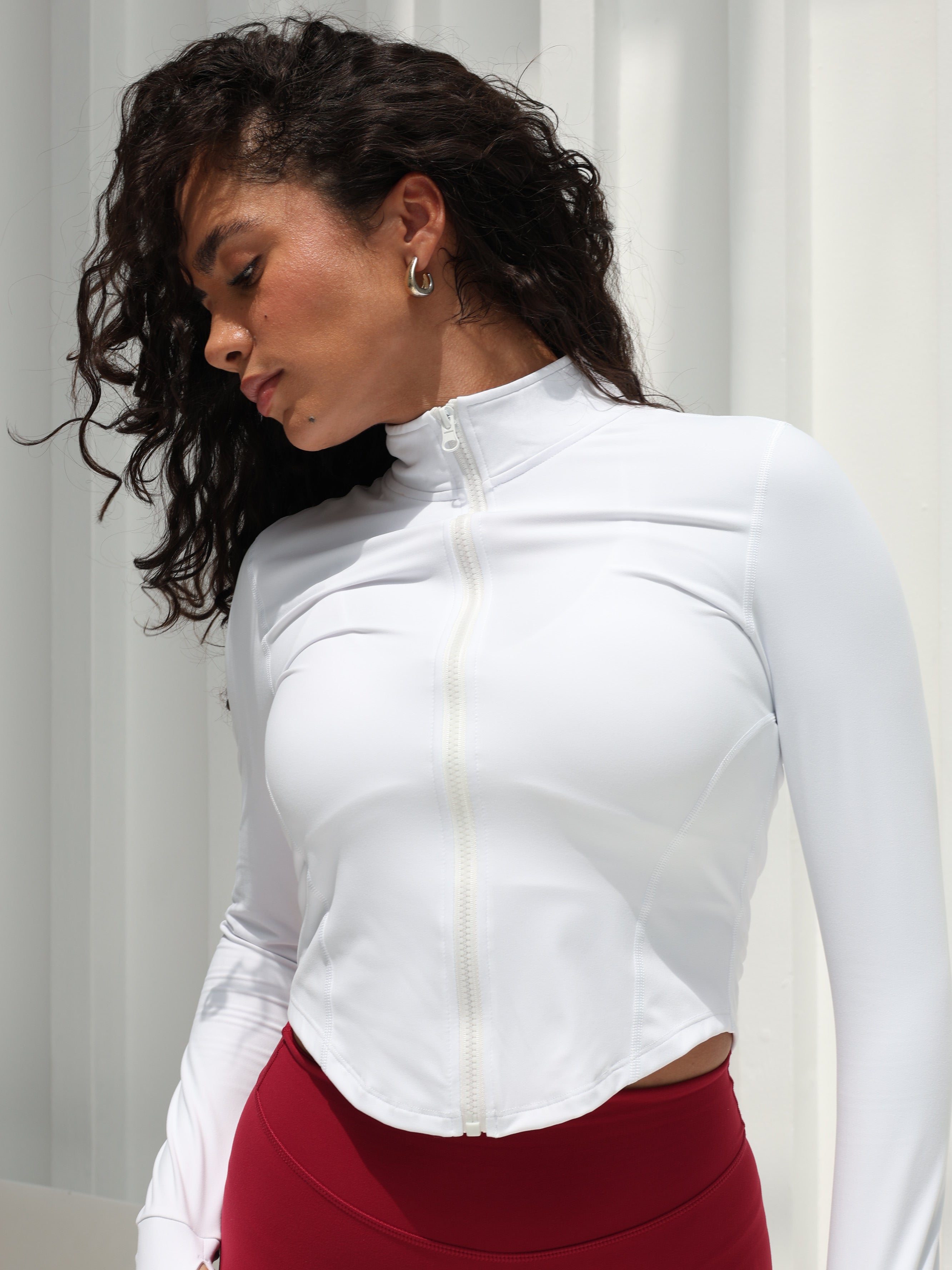 Active FZ Jacket - White