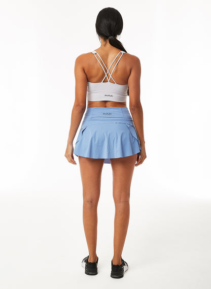 Lira Tennis Skirt - Blue