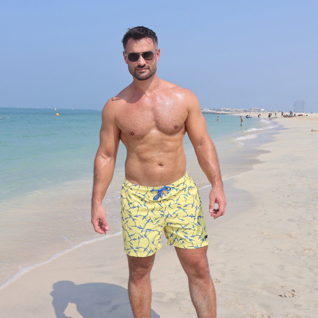 Board Shorts for Men 195 - Yellow