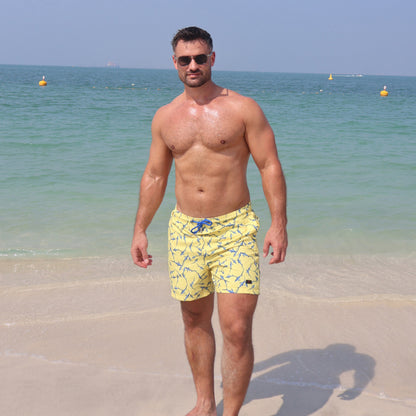 Board Shorts for Men 195 - Yellow