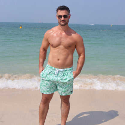 Board Shorts for Men 247 - Green
