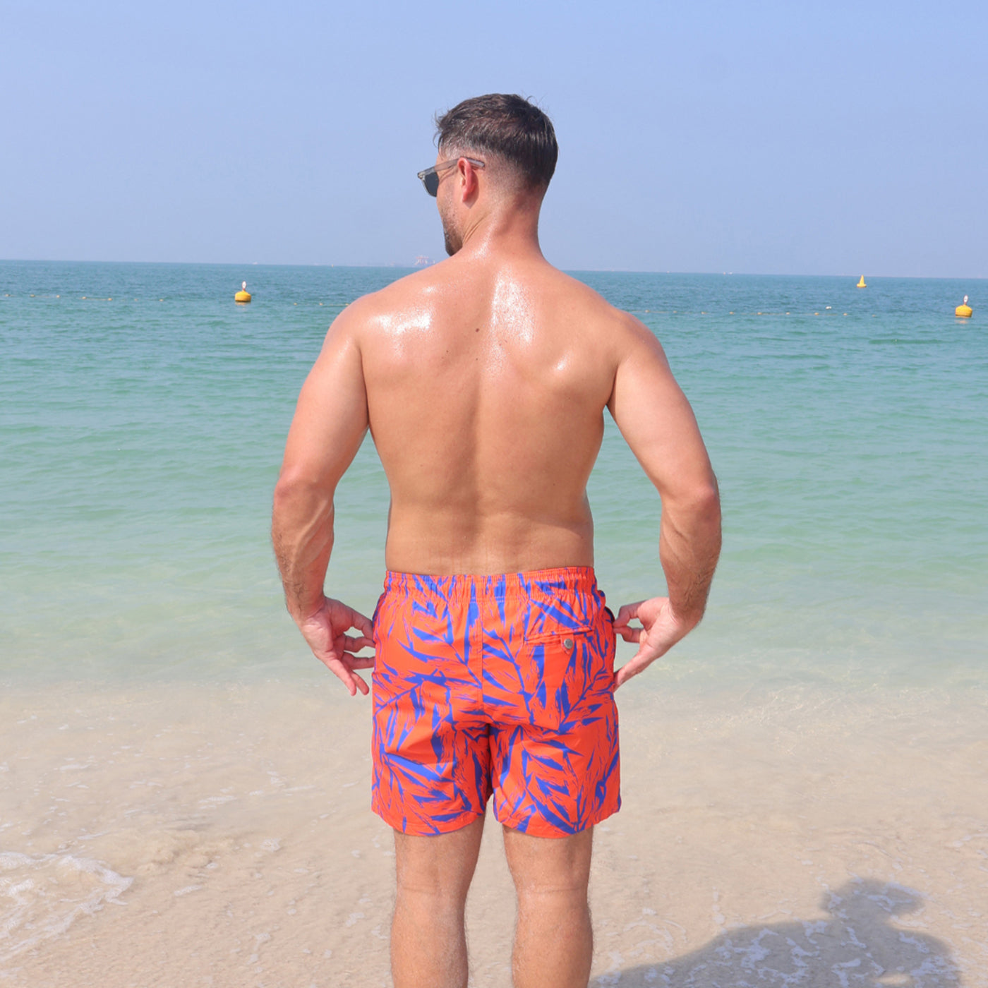 Board Shorts for Men 250 - Orange