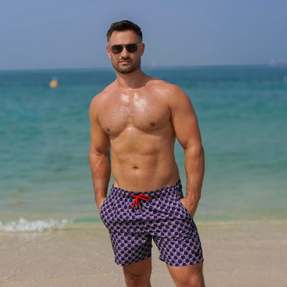 Board Shorts for Men 254 - Navy Blue