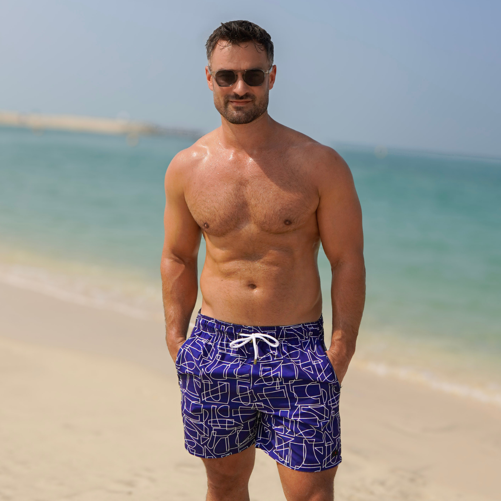 Board Shorts for Men 264 - Navy