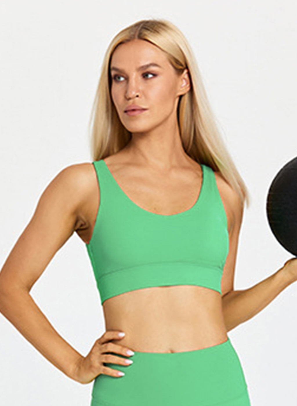 Olivia Performance Bra - Bright Green