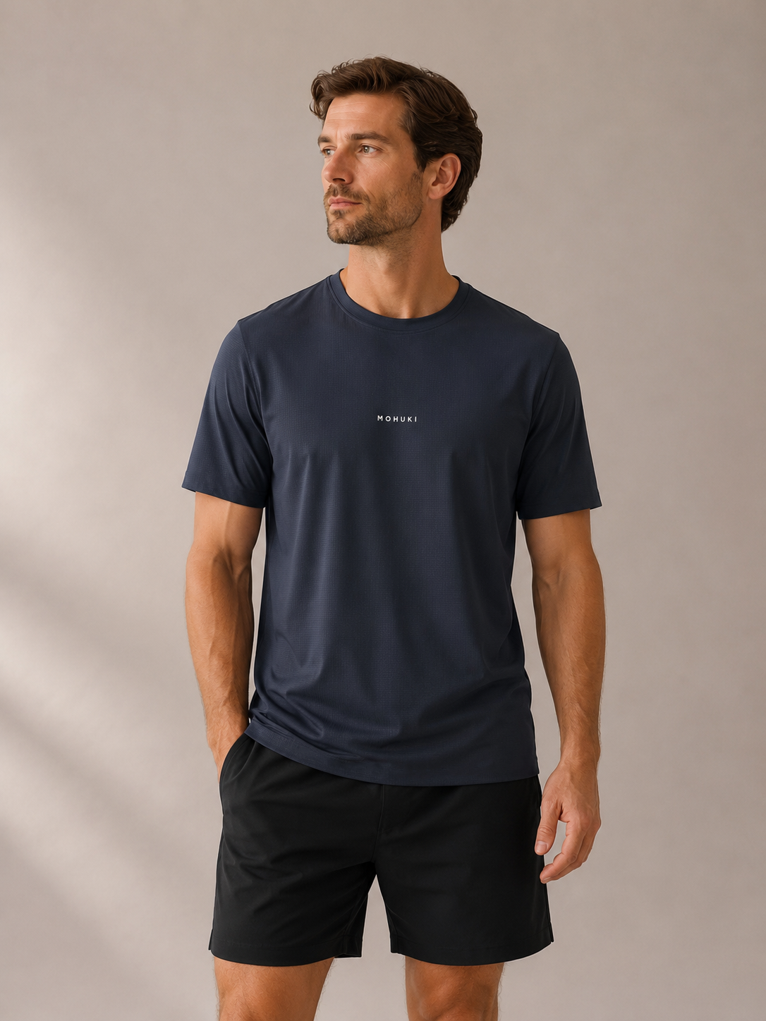 Mens Sports T-Shirt Navy