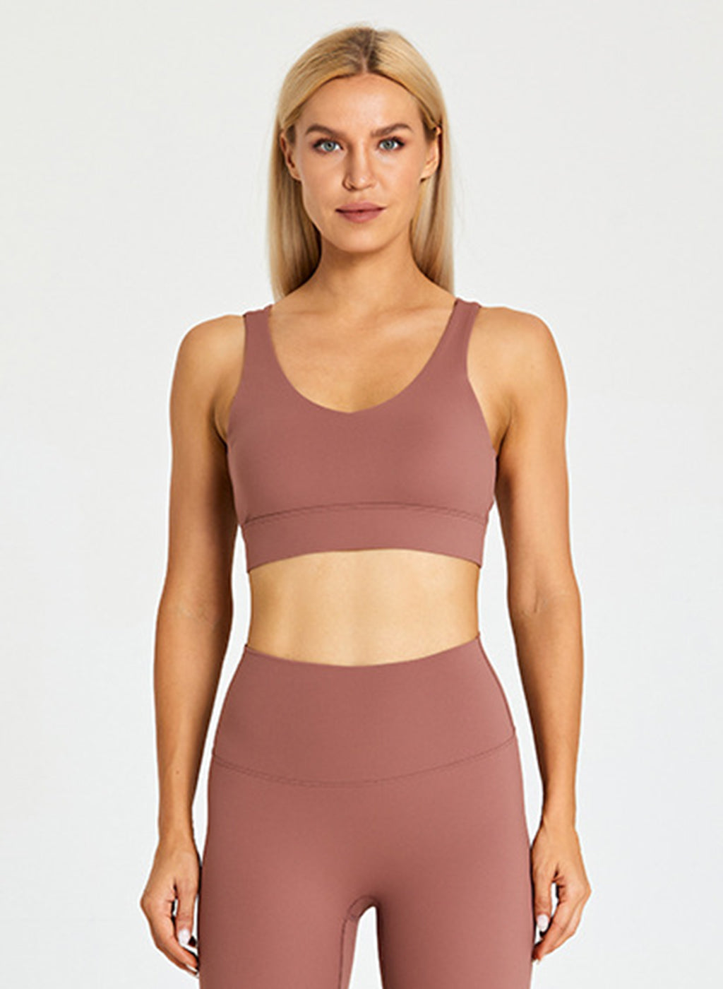 Olivia Performance Bra - Chocolate