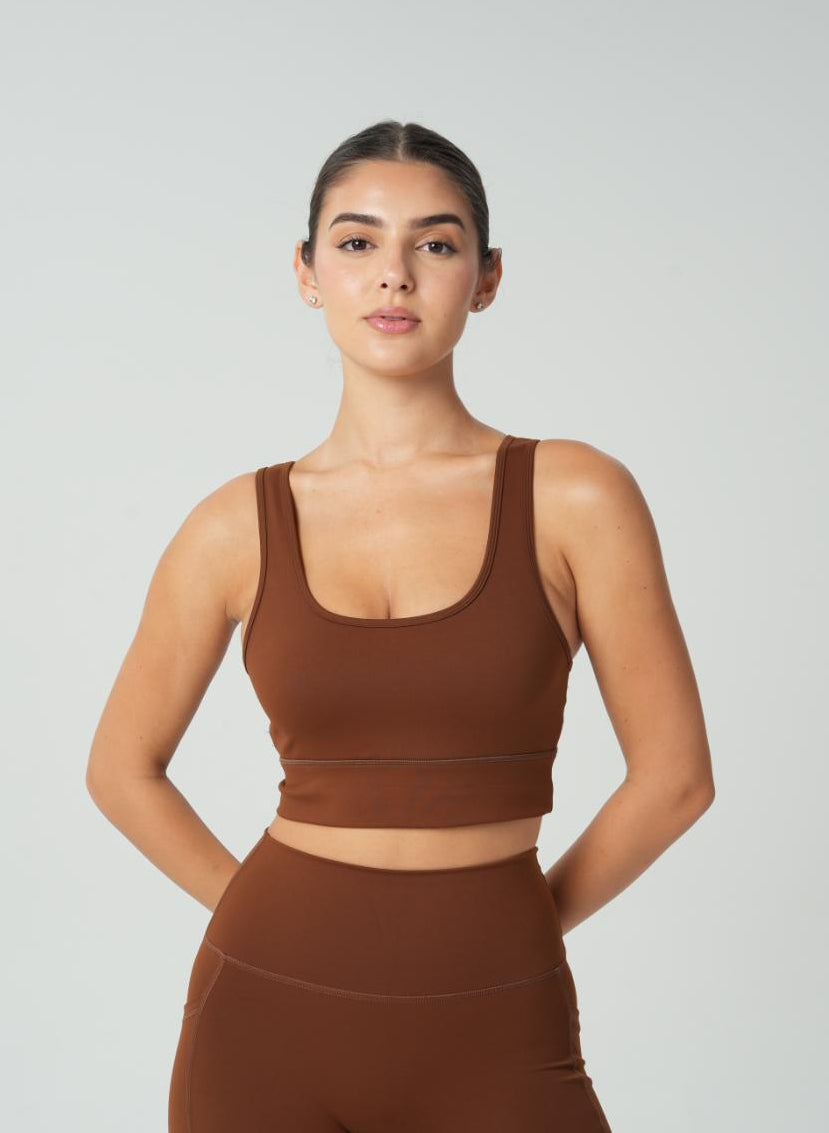 Levi Comfort Bra - Chocolate