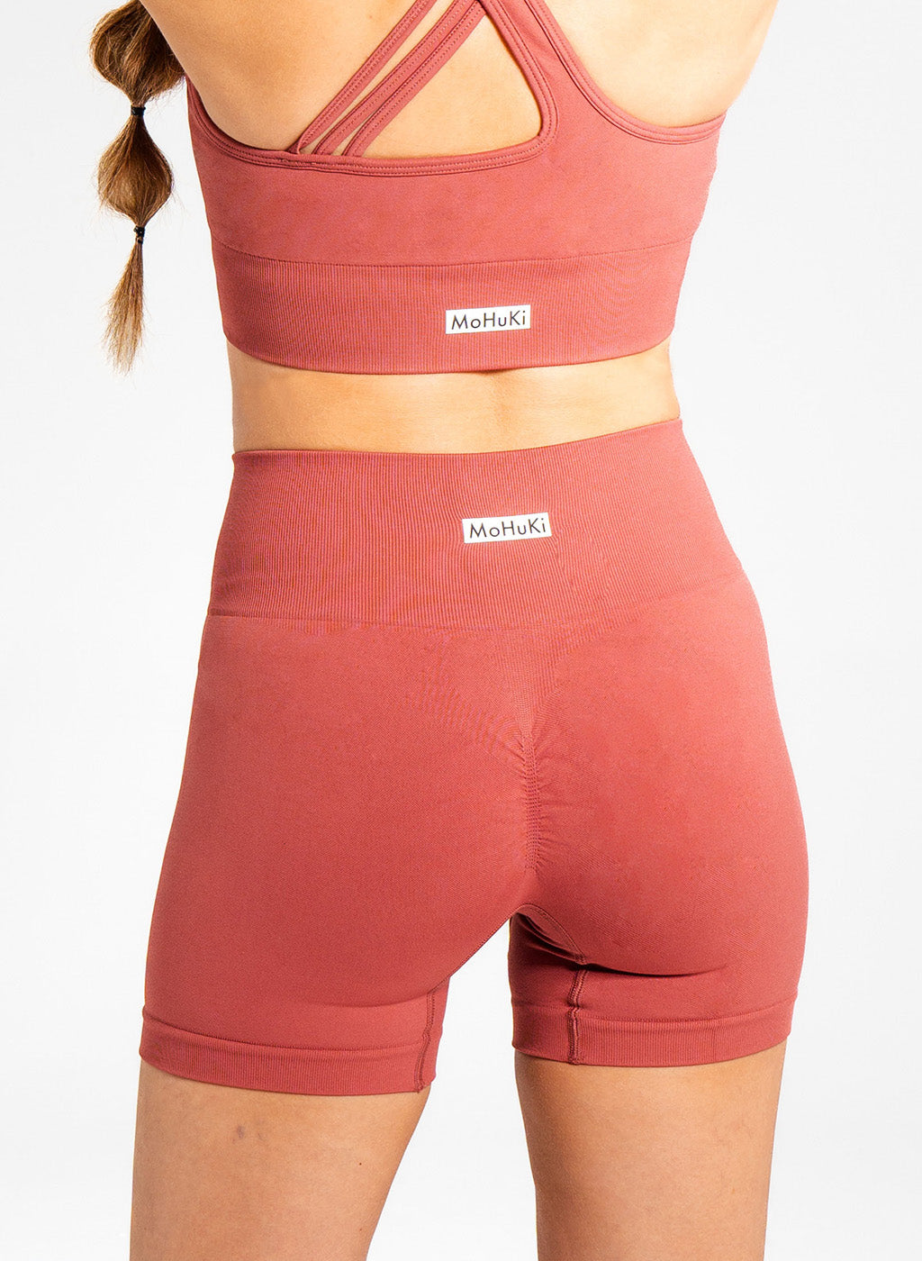 Lyla Collection - Shorts - Maroon-Mohuki