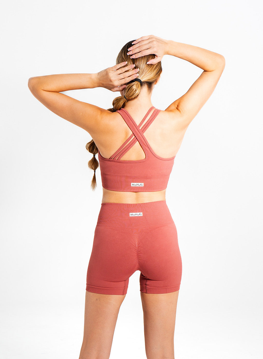 Lyla Collection - Shorts - Maroon-Mohuki