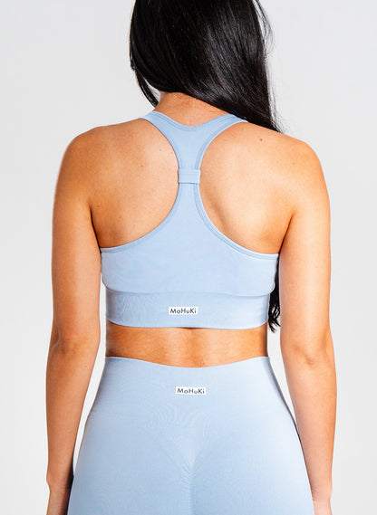 Lyla Collection - Racer Bra - Sky Blue