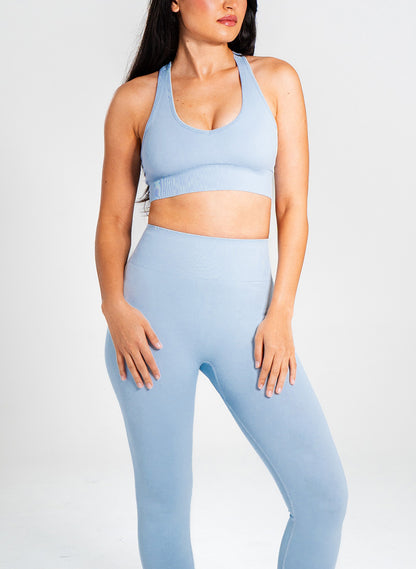 Lyla Collection - Leggings - Sky Blue