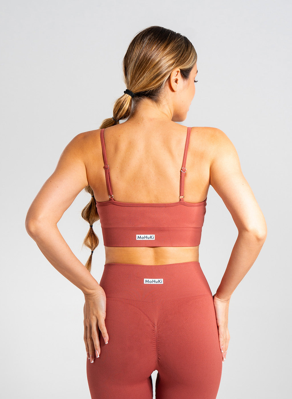 Lyla Collection - Leggings - Maroon-Mohuki