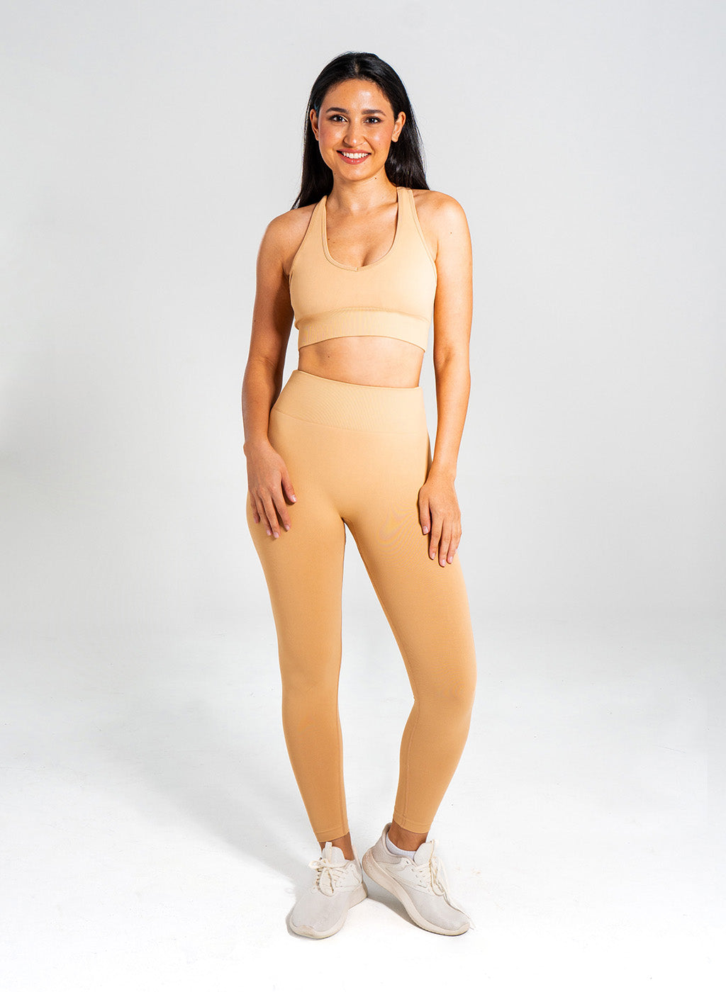 Lyla Collection - Racer Bra - Khaki