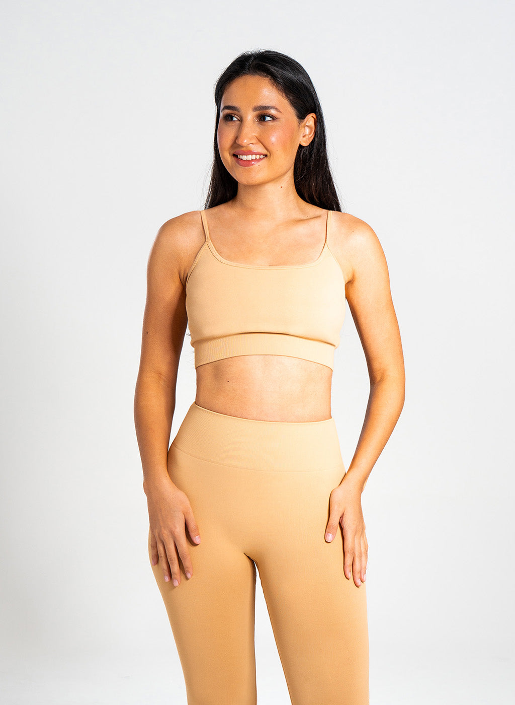 Lyla Collection - Sling Bra - Khaki-Mohuki