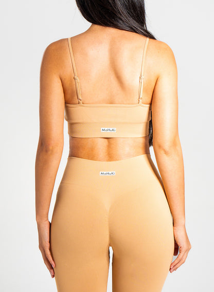 Lyla Collection - Sling Bra - Khaki