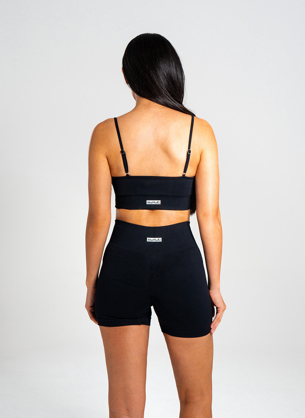 Lyla Collection - Sling Bra - Black-Mohuki