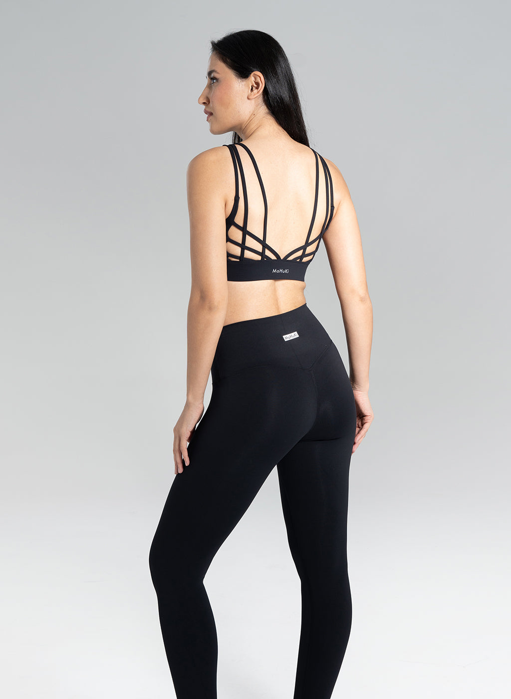 Gia High Waisted Leggings - Black