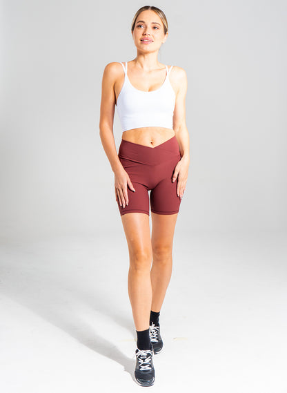 Eve Sport Shorts -Maroon