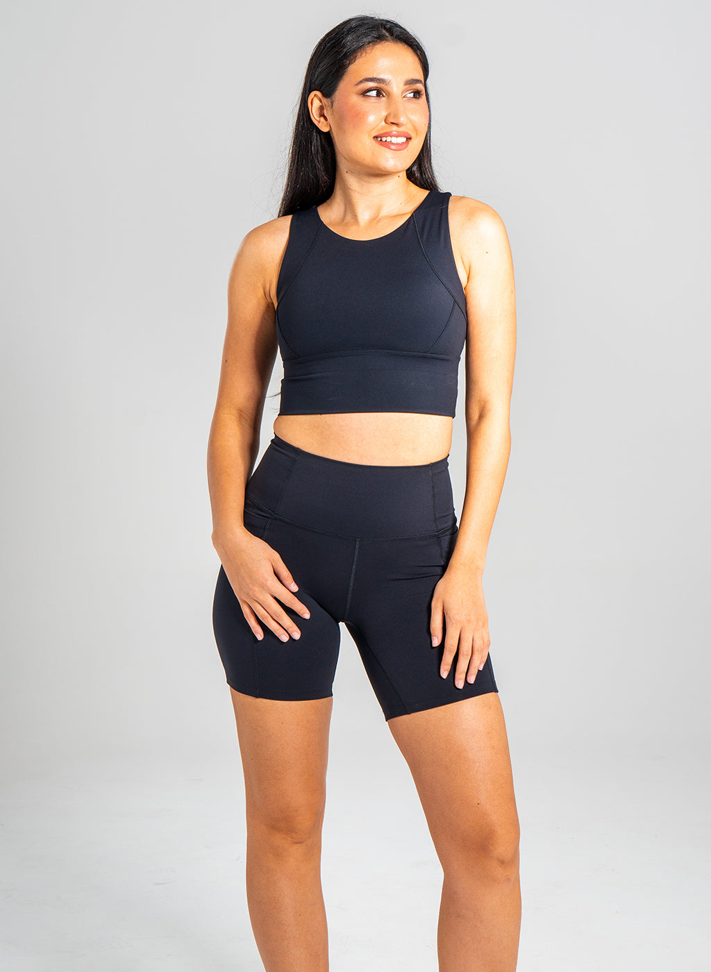 Andie Biker Shorts - Black