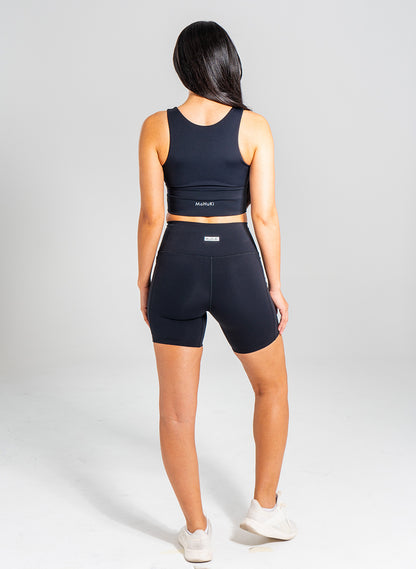 Andie Biker Shorts - Black