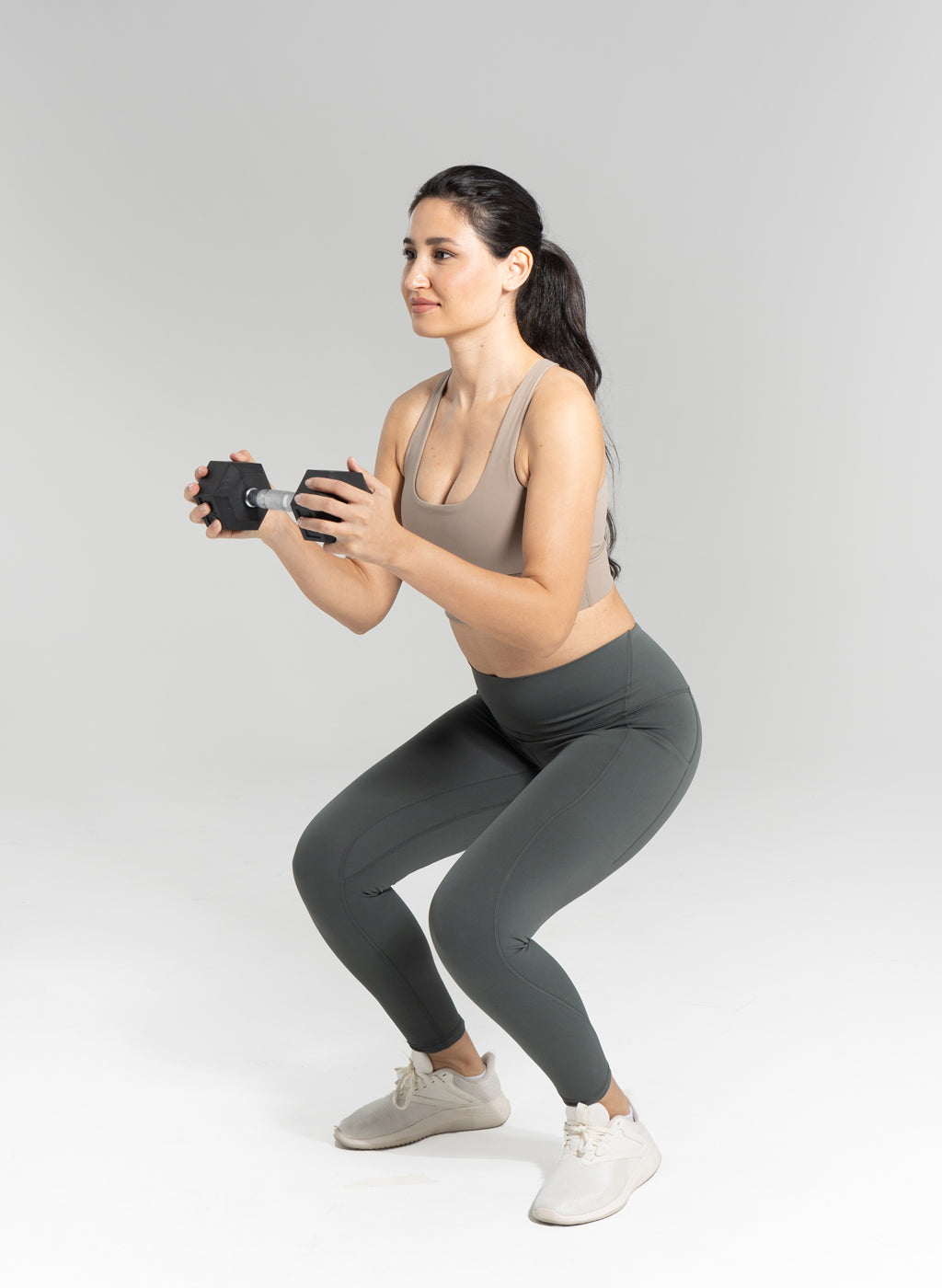 Desi Side Pocket Leggings - Green-Mohuki